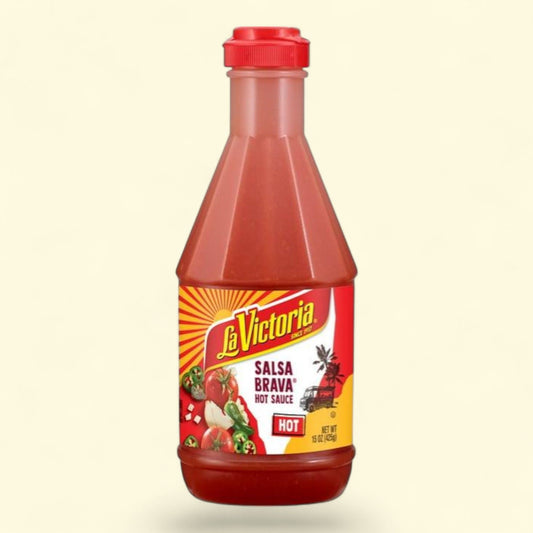 LA VICTORIA SALSA BRAVA Hot Sauce, 15 oz
