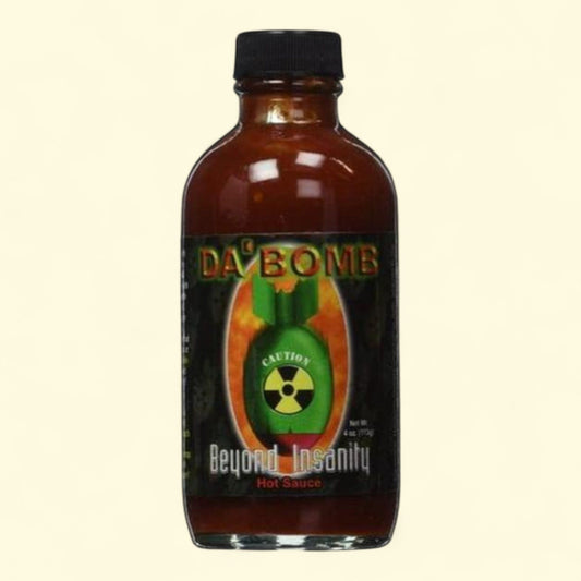 Da Bomb Beyond Insanity Hot Sauce, 4oz Bottle