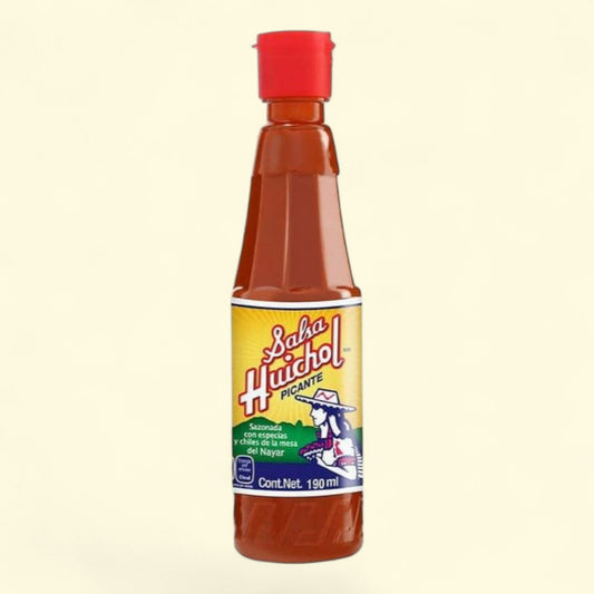 Huichol Salsa Hot Sauce, 6.5 oz / 190 ml