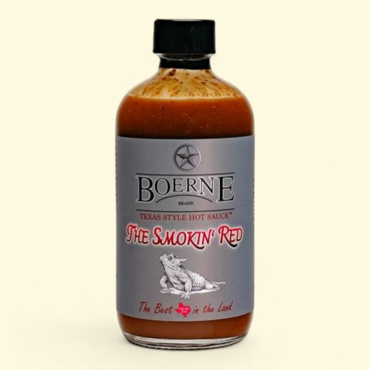 Boerne Smokin Red Hot Sauce, 8oz