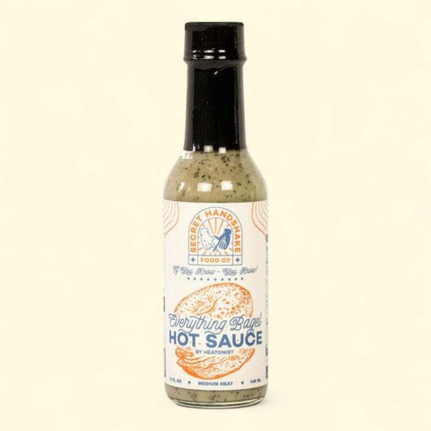 Secret Handshake Food Co, Everything Bagel Hot Sauce 5oz