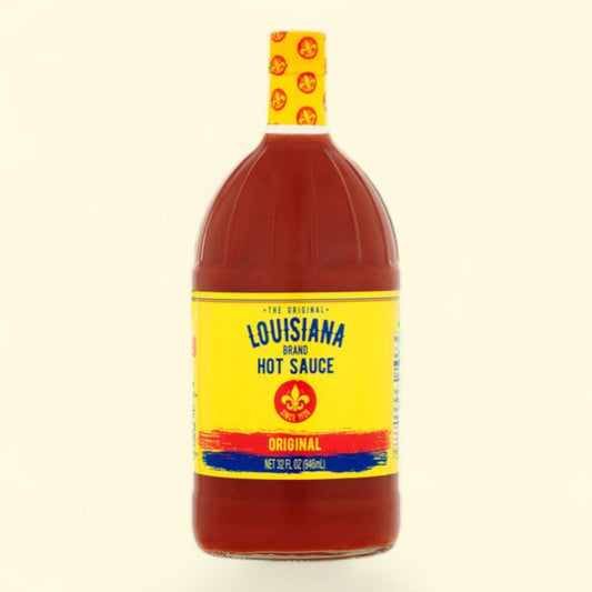 Louisiana Brand Hot Sauce, Original Flavor, 32 fl oz Bottle