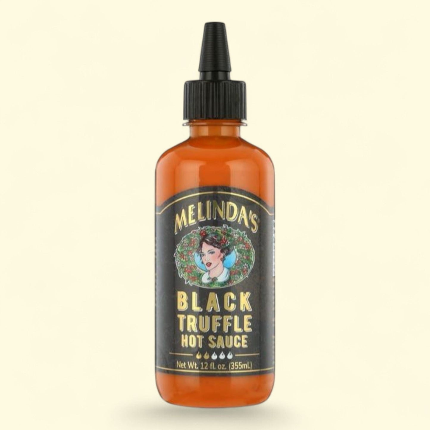 Melinda's Black Truffle Hot Sauce, 12 oz