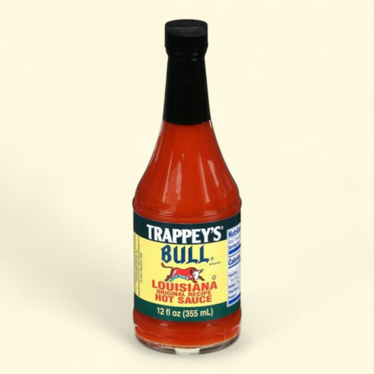Trappey's Bull Louisiana Hot Sauce, 12 fl oz