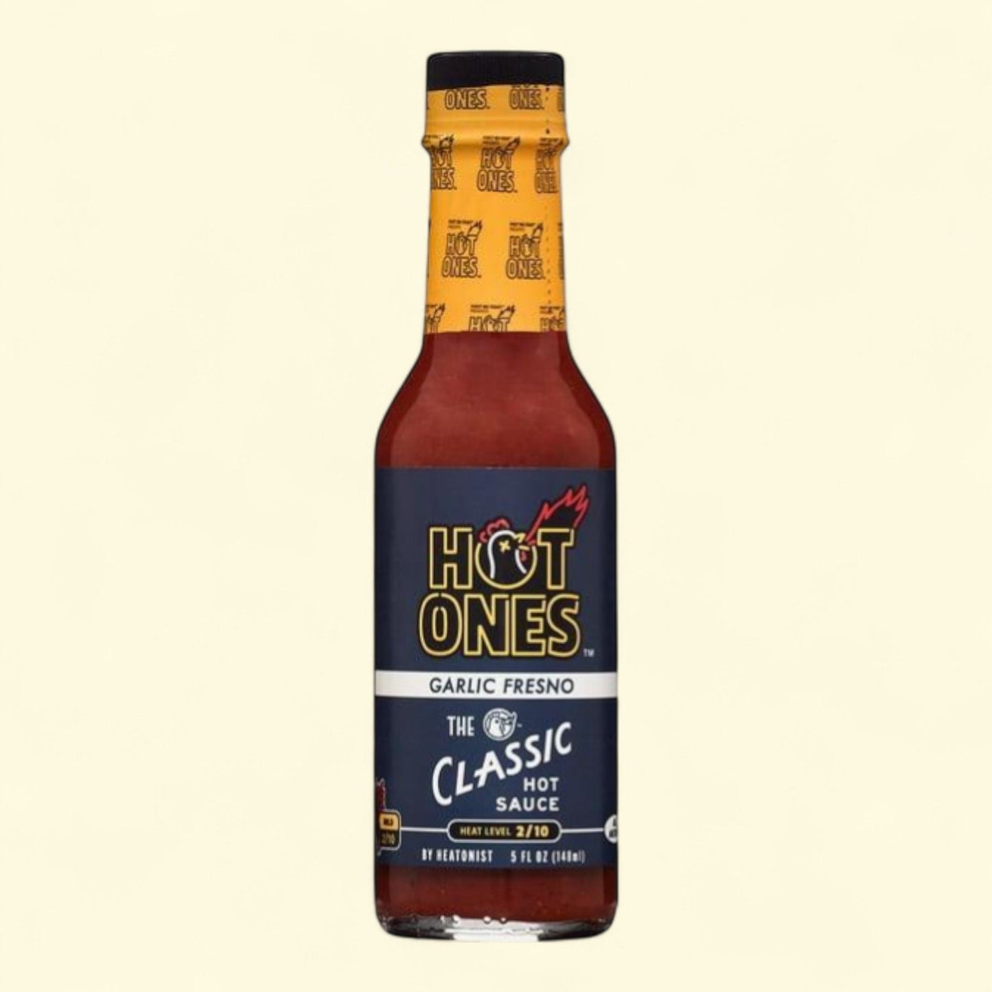 Hot Ones, The Classic Garlic Fresno Hot Sauce 5oz