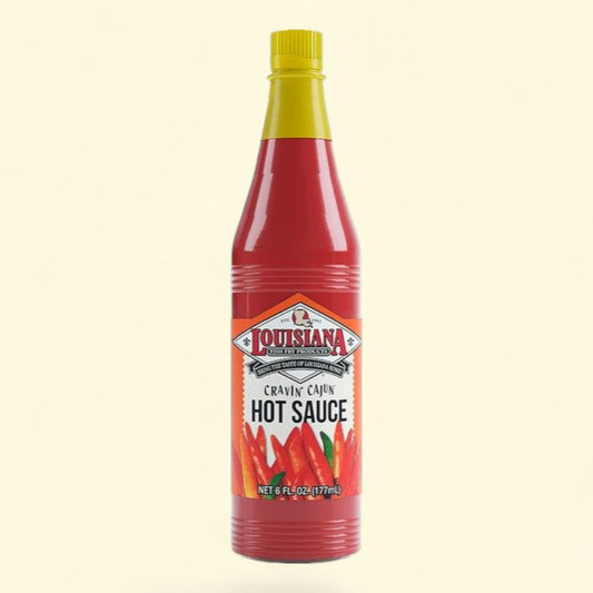 Louisiana Fish Fry Hot Sauce, 6 oz
