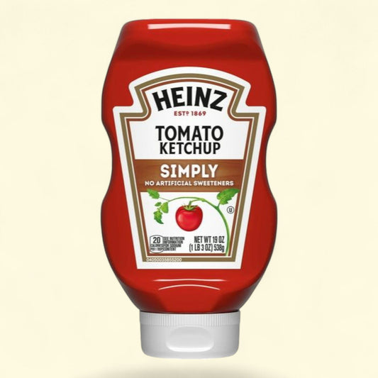 Heinz Simply Tomato Ketchup, 19 oz Bottle