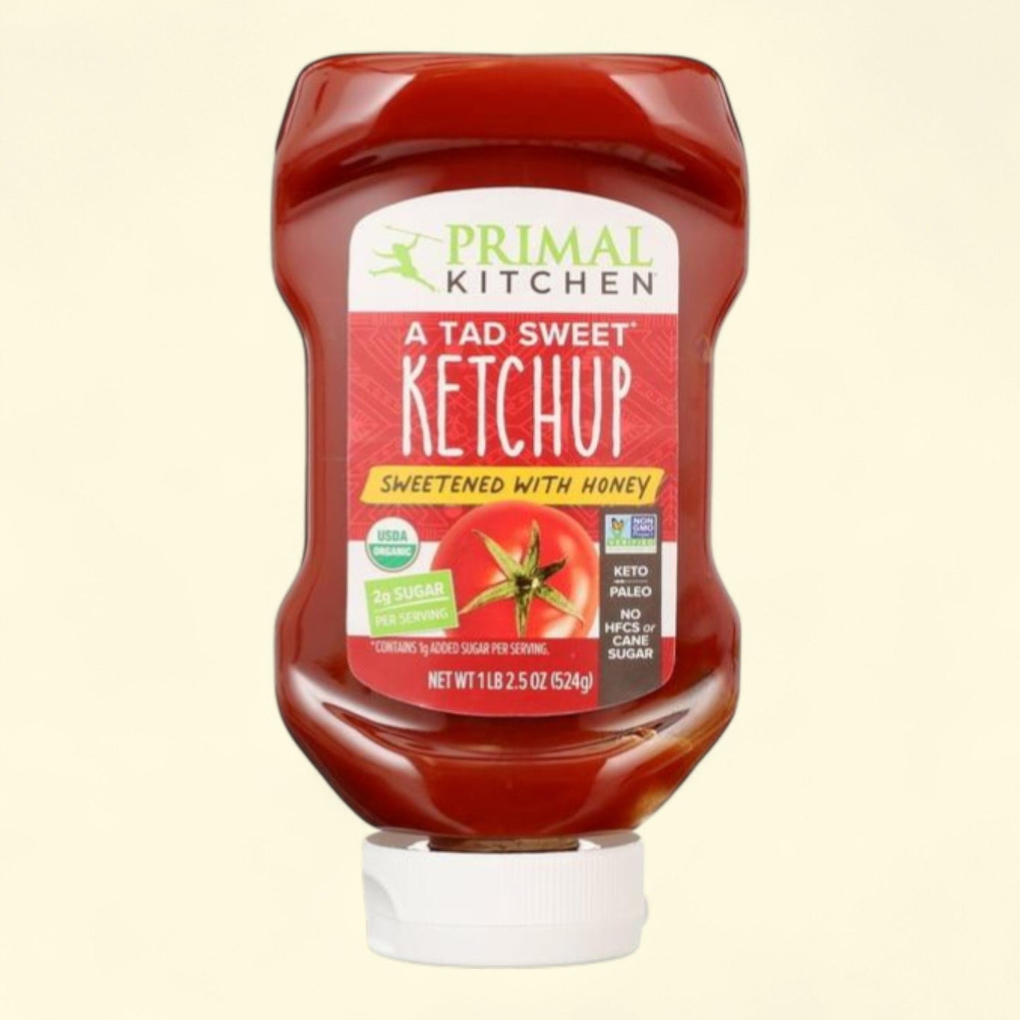 Primal Kitchen A Tad Sweet Squeeze Ketchup, 18.5oz