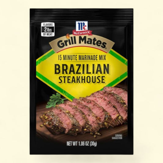 McCormick Grill Mates Brazilian Steakhouse Marinade, 1.06 oz