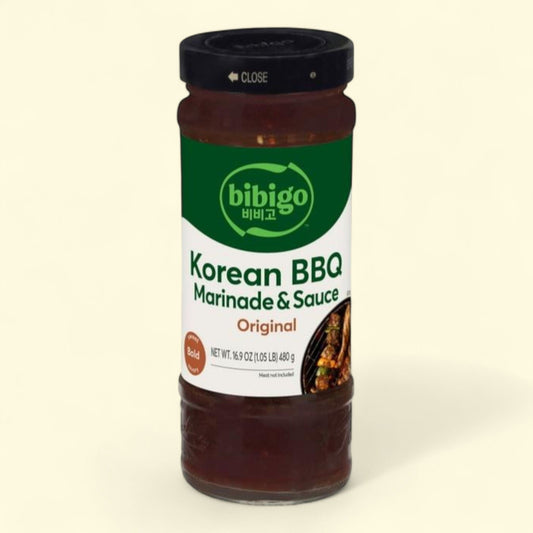 Bibigo Korean BBQ Marinade & Sauce, 16.9 oz