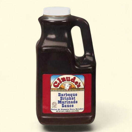 Claude's Barbeque Brisket Marinade Sauce, 64 fl oz