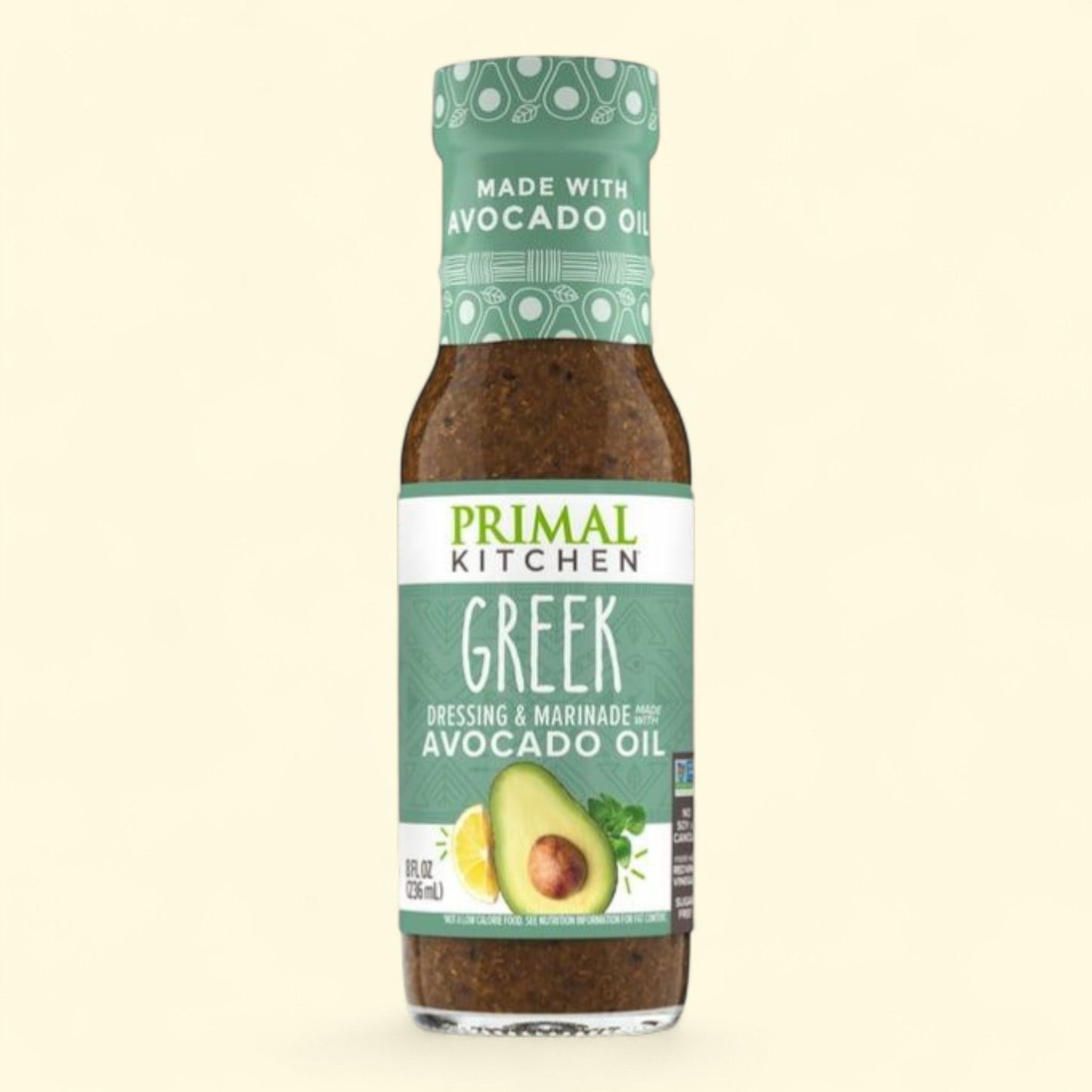 Primal Kitchen Greek Vinaigrette & Marinade, 8 fl oz