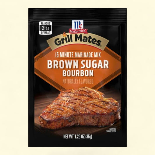 McCormick Grill Mates Brown Sugar Bourbon Marinade, 1.25 oz