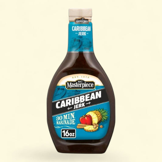 KC Masterpiece Caribbean Jerk Marinade, 16 Fluid Ounces