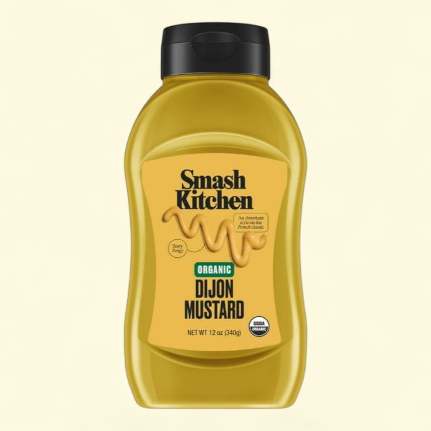 Smash Kitchen Dijon Mustard, 12 oz