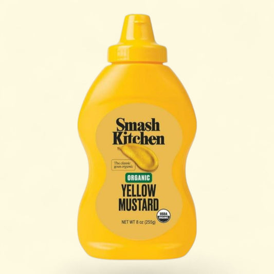Smash Kitchen Yellow Mustard, 8 oz