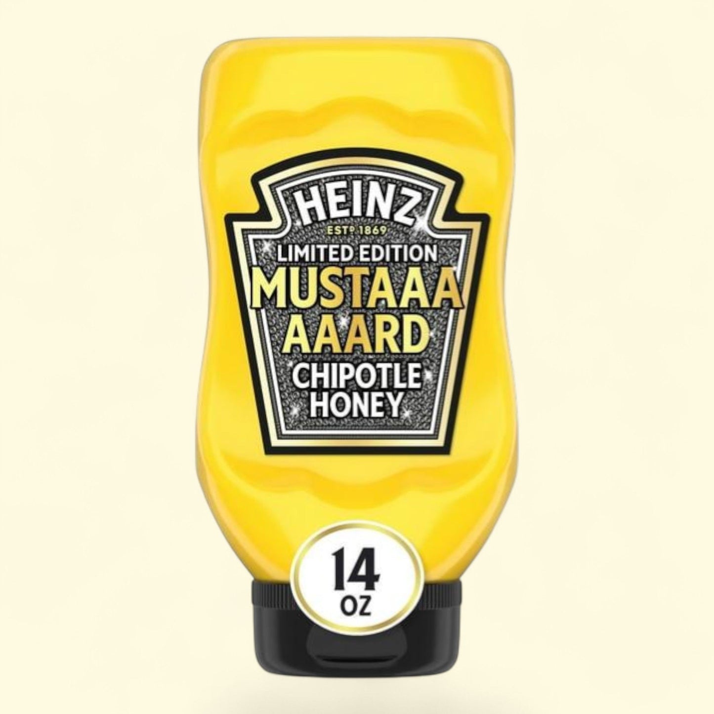 Heinz Mustard Chipotle Honey, 14 oz Bottle