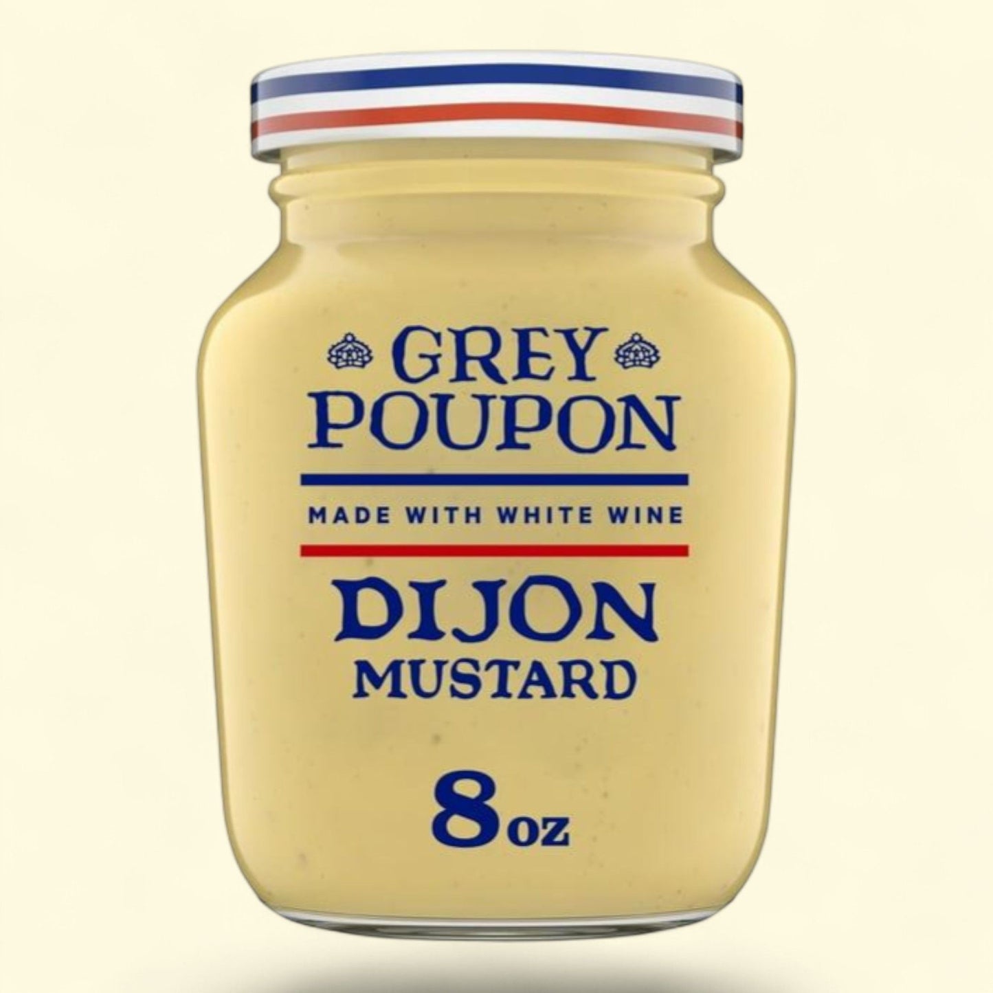 Grey Poupon Dijon Mustard, 8 oz. Jar