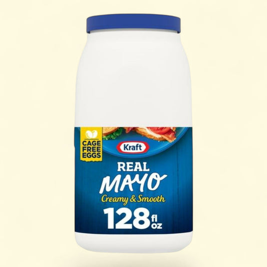 Kraft Real Mayo Creamy & Smooth Mayonnaise, 1 gal