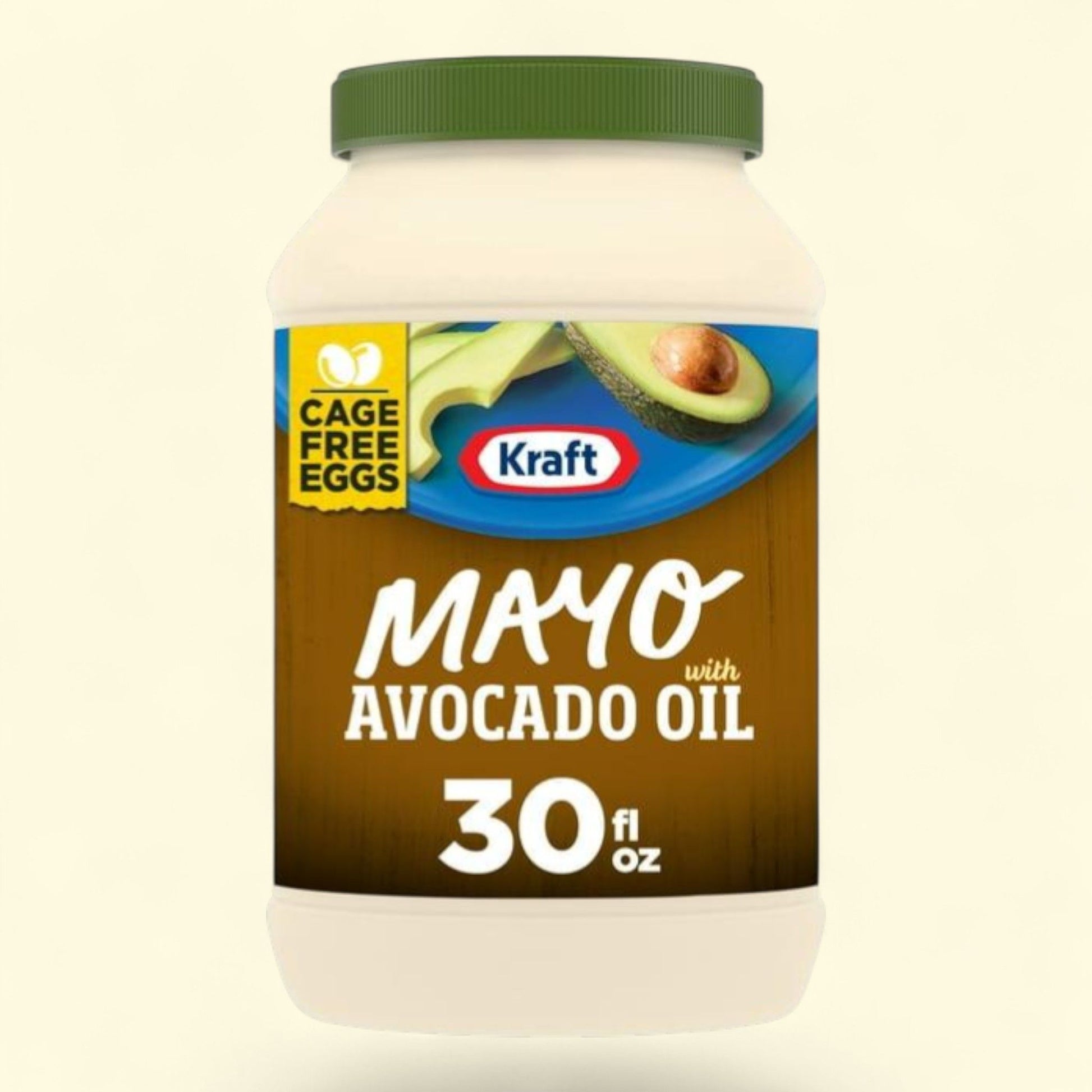Kraft Mayo Avocado Oil Reduced Fat Mayonnaise, 30 fl oz Jar