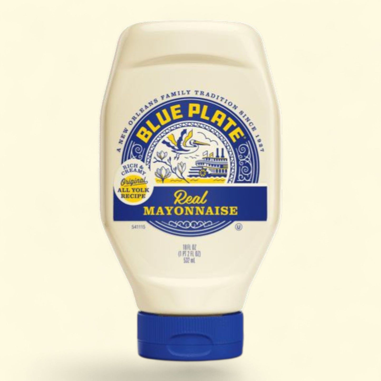 Blue Plate Real Mayonnaise, 18 fl oz