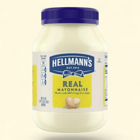 Hellmann's Real Mayonnaise, 30 fl oz Jar