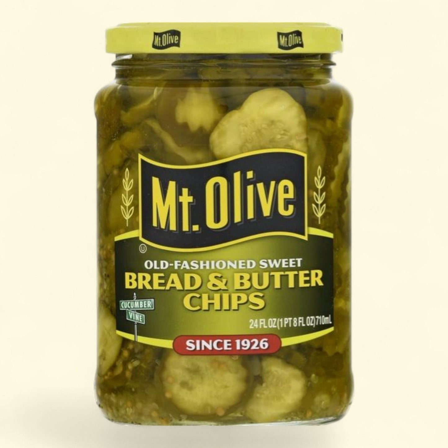 Mt. Olive Sweet Bread & Butter Pickle Chips, 24 fl oz