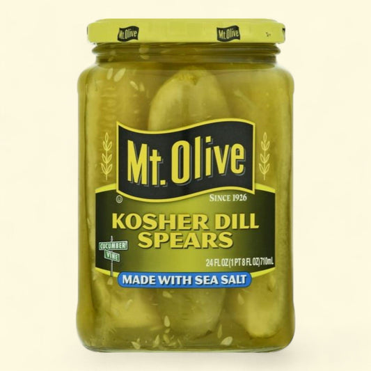 Mt. Olive Dill Pickle Spears, 24 fl oz Jar