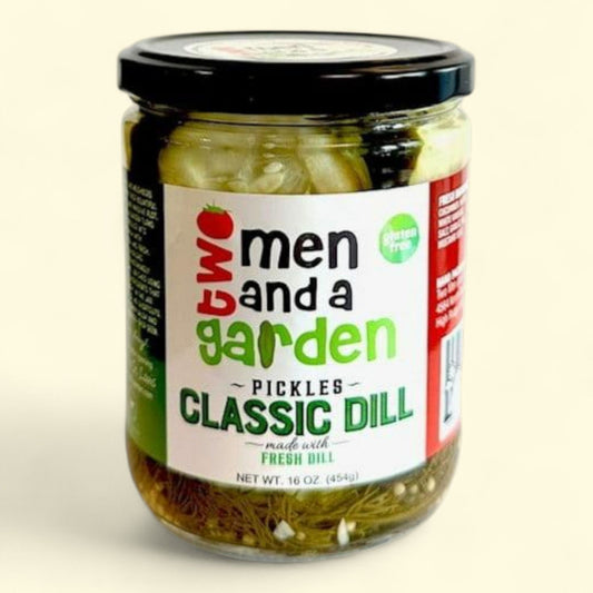 Two Men and A Garden, Sliced Dill Pickles, 16oz