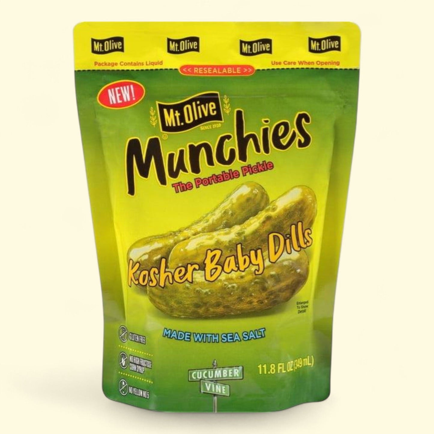 Mt. Olive Munchies Baby Dills Pickles, 11.8 oz.