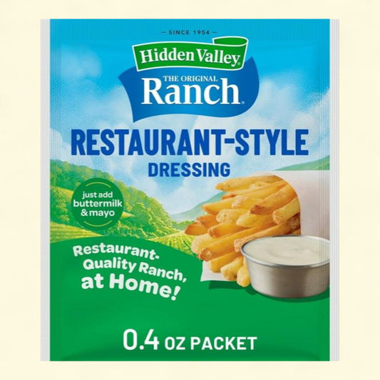 Hidden Valley Buttermilk Ranch Salad Dressing and Seasoning Mix, 0.4 oz
