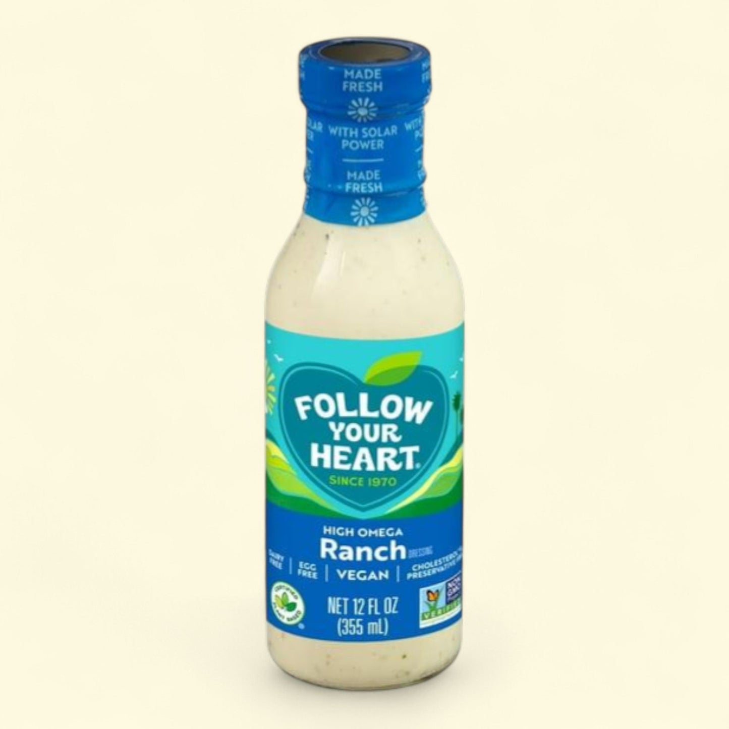 Follow Your Heart Vegan Ranch Dressing, 12 oz Bottle
