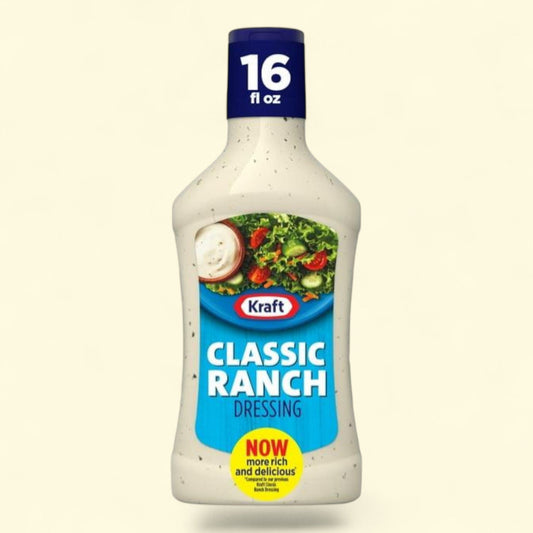 Kraft Classic Ranch Dressing, 16 fl oz Bottle