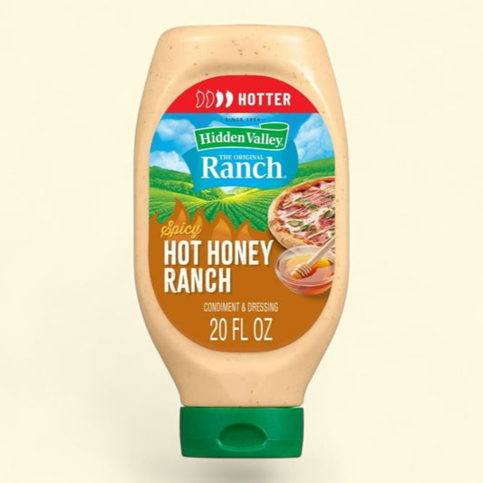 Hidden Valley Spicy Hot Honey Ranch, 20 Fluid Ounce Bottle