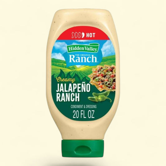 Hidden Valley Creamy Jalapeño Ranch, 20 Fluid Ounce Bottle