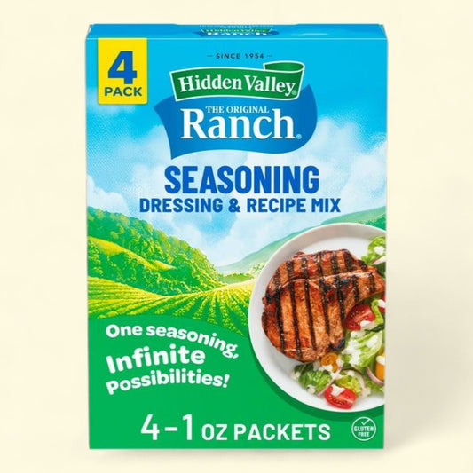Hidden Valley Original Ranch Salad Dressing & Seasoning Mix, 4 Packets