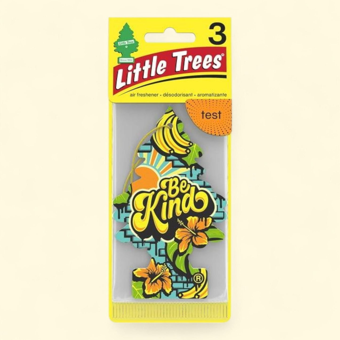 Little Trees Air Freshener Be Kind 3-Pack