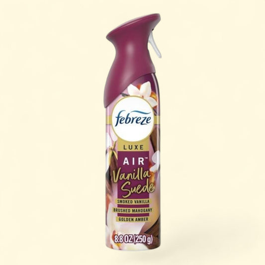 Febreze Air Freshener Spray, Vanilla Suede Scent, 8.8oz