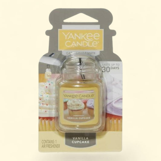 Yankee Candle Car Jar Ultimate Vanilla Cupcake, 1 pack