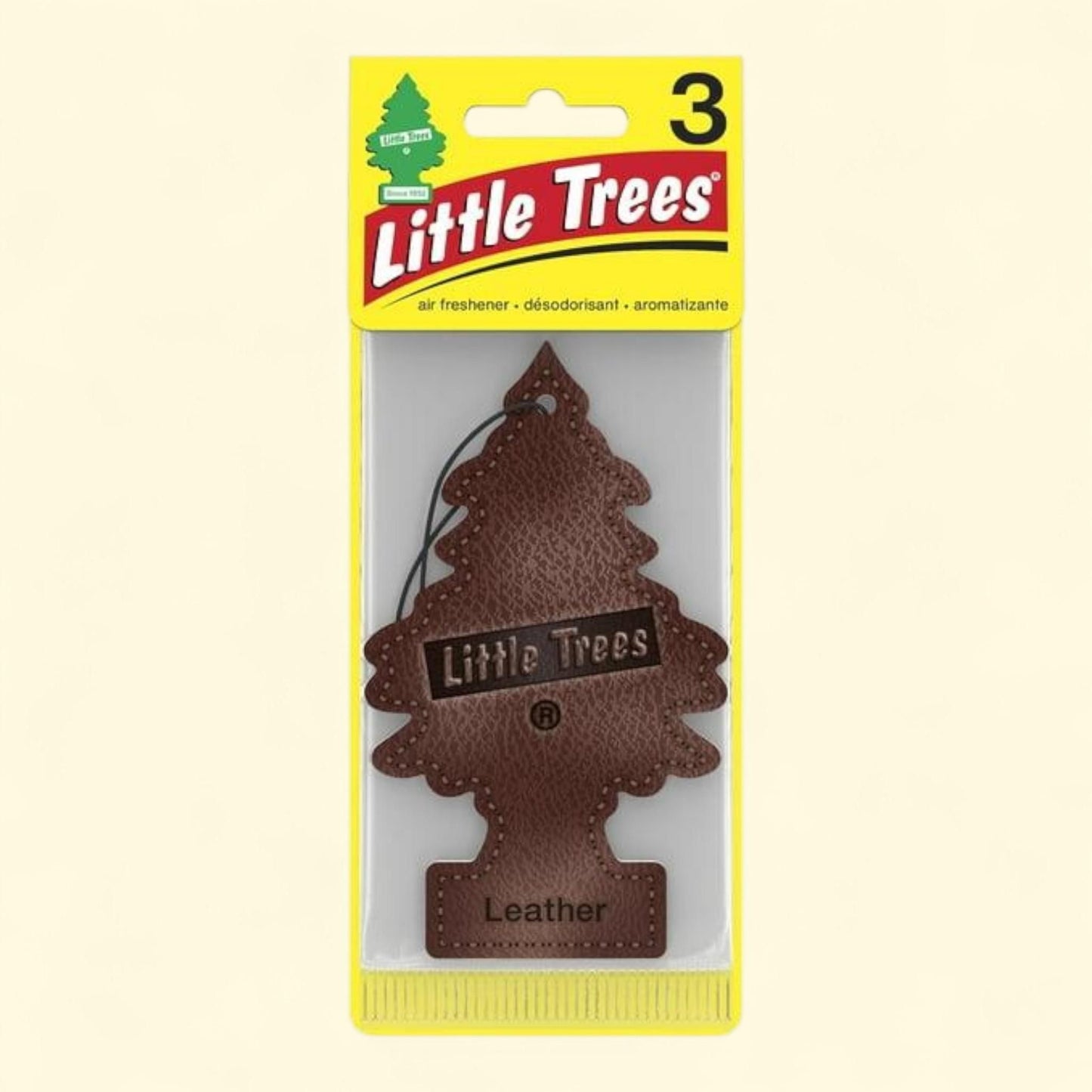 Little Trees Air Freshener Leather 3-Pack