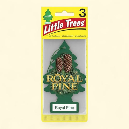 Little Trees Air Freshener, Royal Pine, 3-Pack