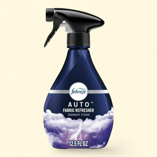 Febreze AUTO Car Fabric Spray, Midnight Storm, 12.5 fl oz
