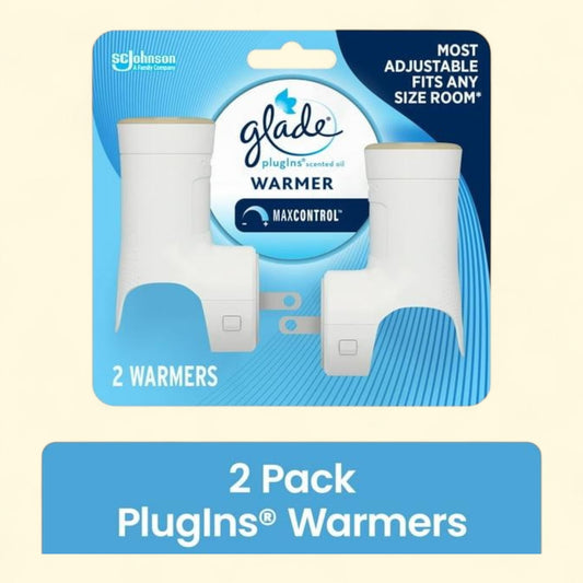 Glade PlugIns Air Freshener Warmer, 2 Count