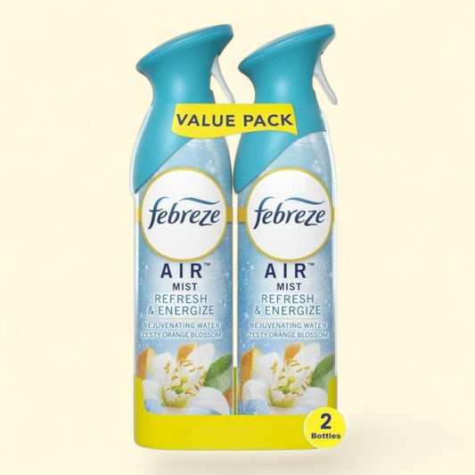 Febreze Air Freshener Spray, Refresh & Energize, 8.8oz, 2 Count