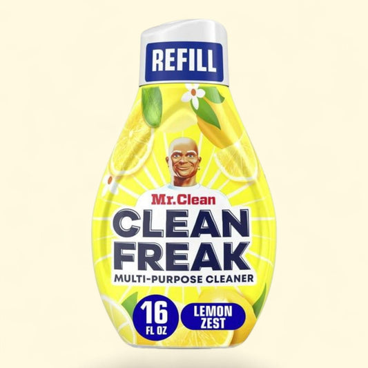 Nettoyant multi-usages en spray Mr. Clean Clean Freak, pour toutes les surfaces, parfum citron, recharge, 473 ml