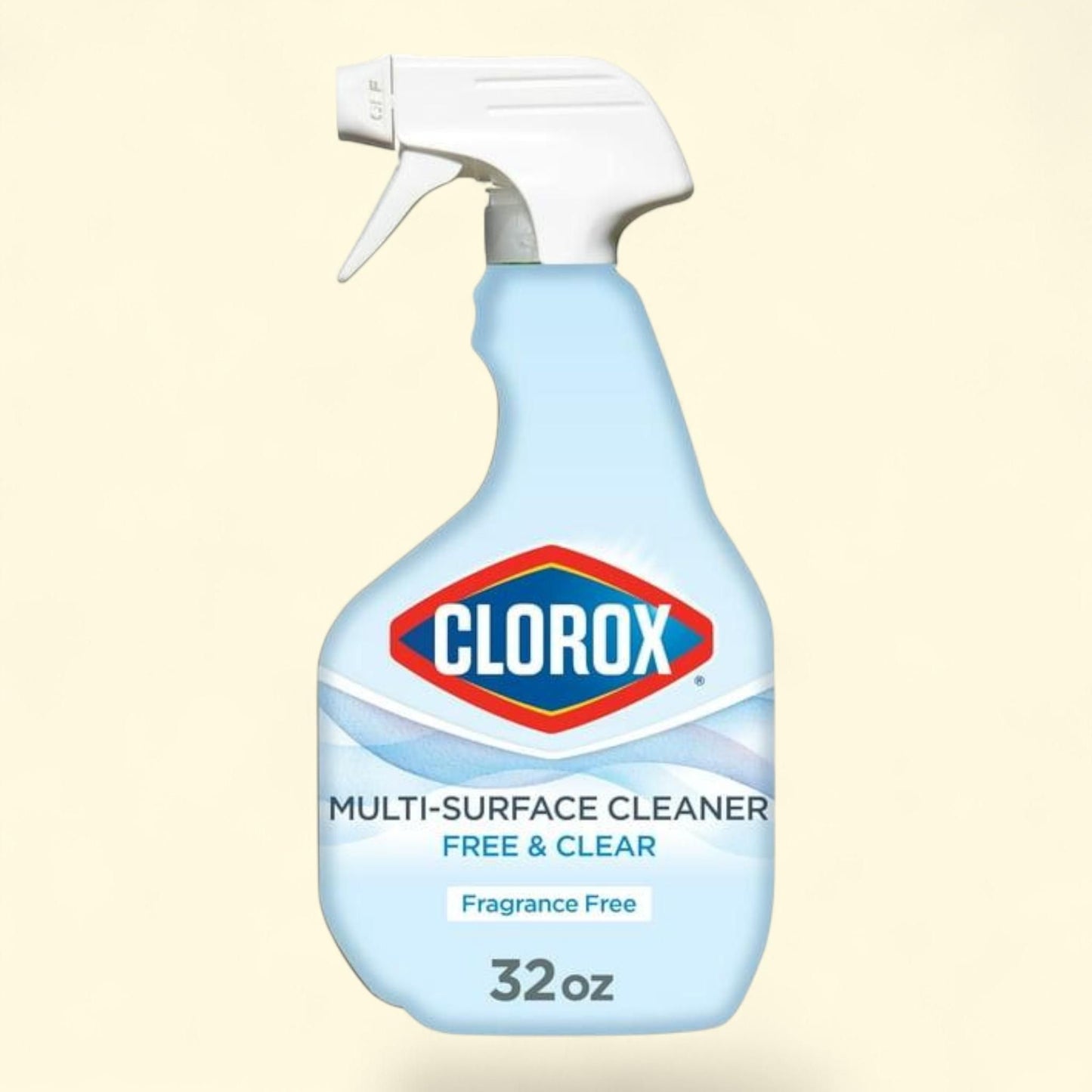 Clorox Free & Clear Multi Surface Cleaner, Spray Bottle, Fragrance Free, 32 fl oz