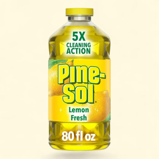 Pine-Sol Multi-Surface Cleaner, Lemon Fresh, 80 Fluid Ounces