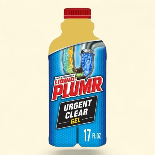 Liquid-Plumr Drain Clog Remover Gel, Urgent Clear, 17 fl oz