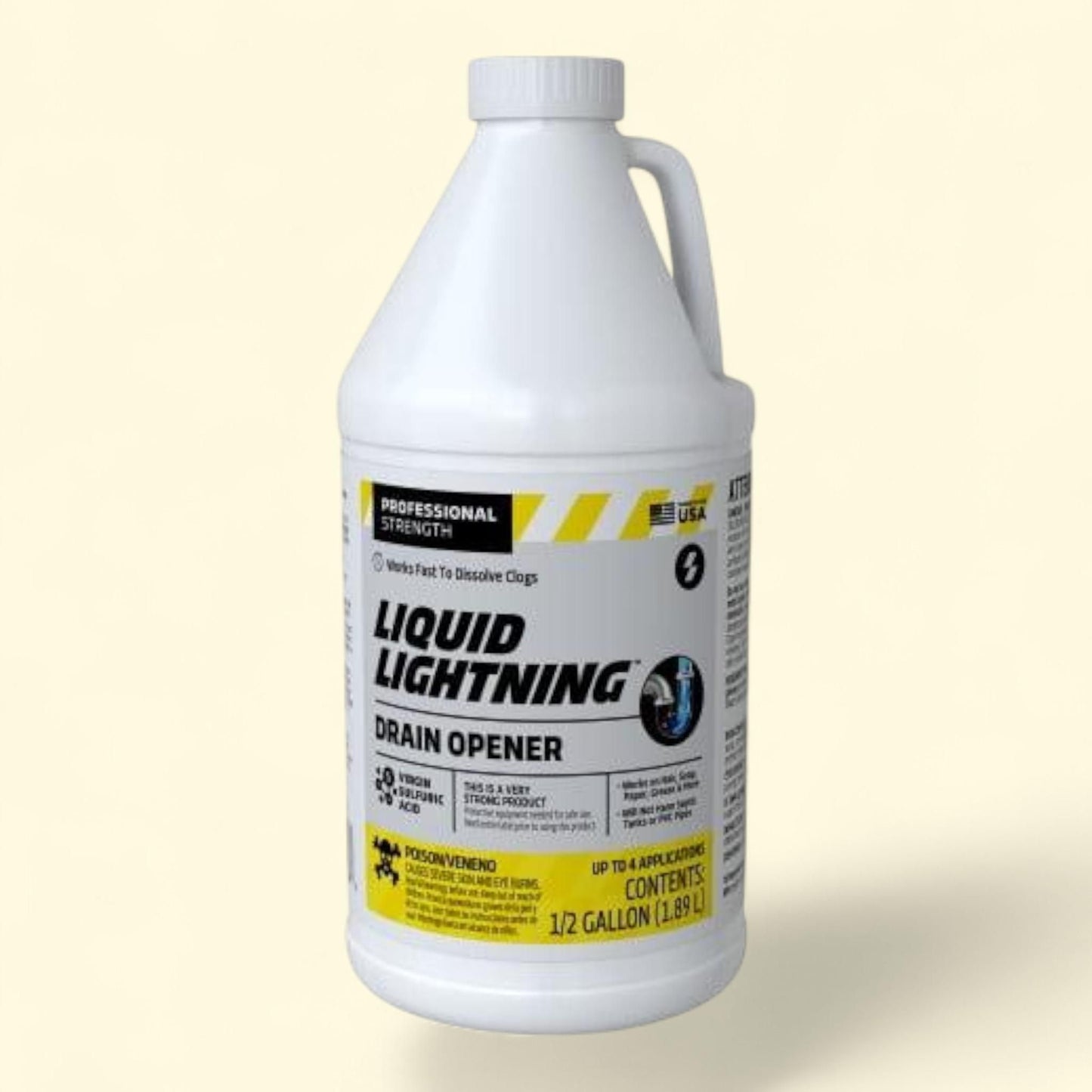Liquid Lightning Drain Opener, 64oz