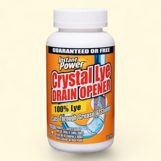 Instant Power Crystal Lye Drain Opener, 16 oz.